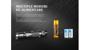 Fenix PD35 V2.0 - Lanternă Tactică - 1000 Lumeni - 250 Metri